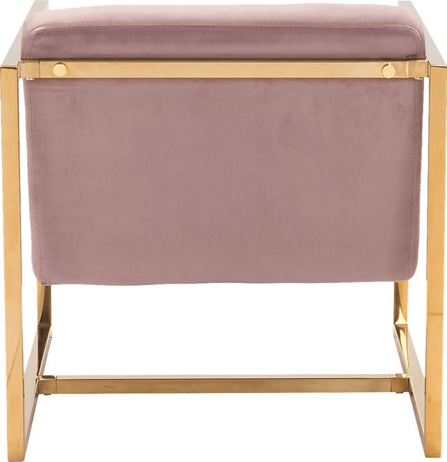 Stellary Pink Accent Chair - Thumbnail - Image 4