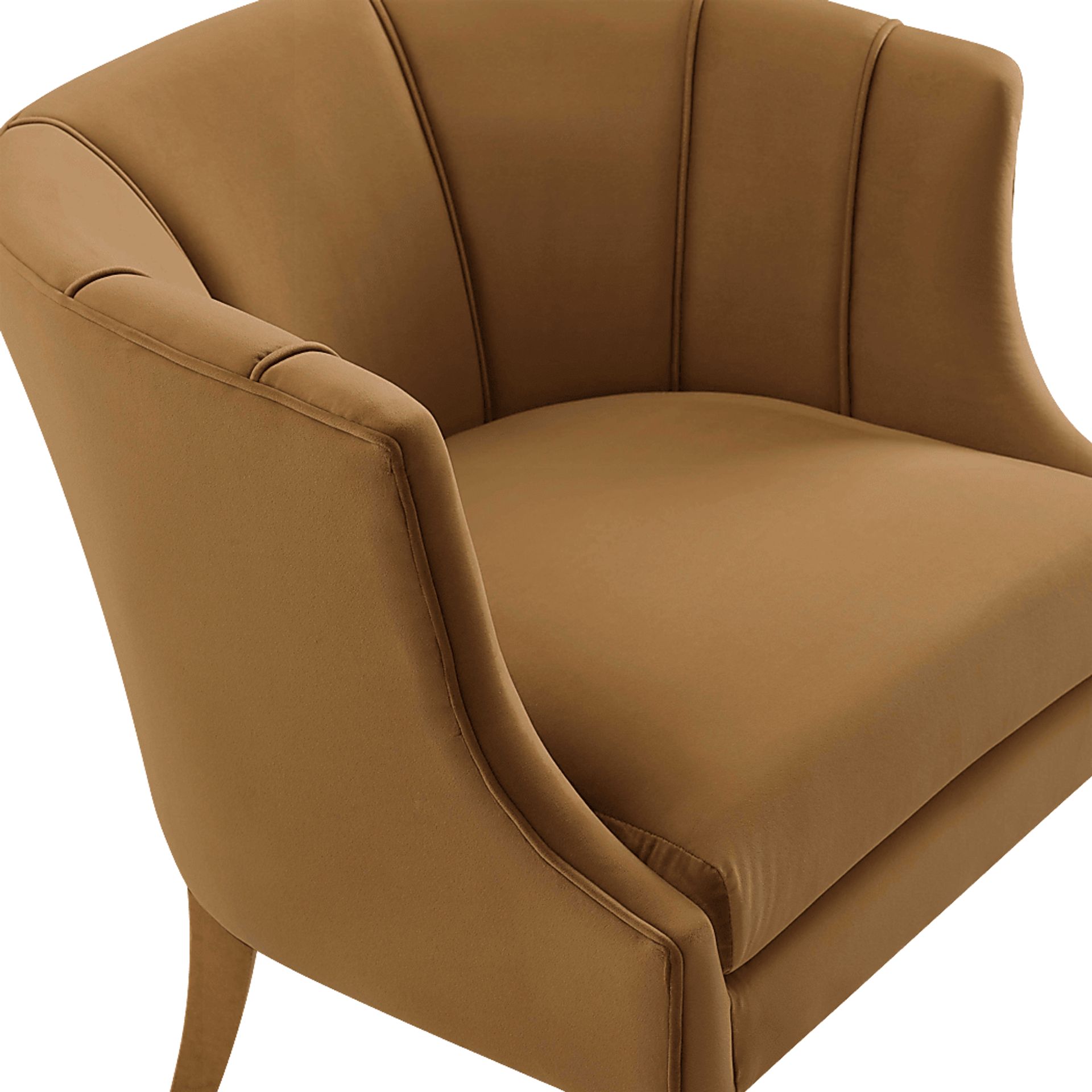 Stellera Cognac Accent Chair - Image 4