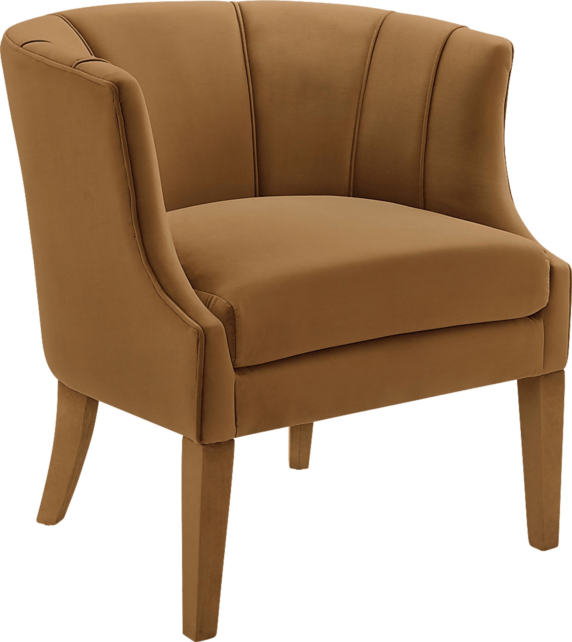 Stellera Cognac Accent Chair - Image 1