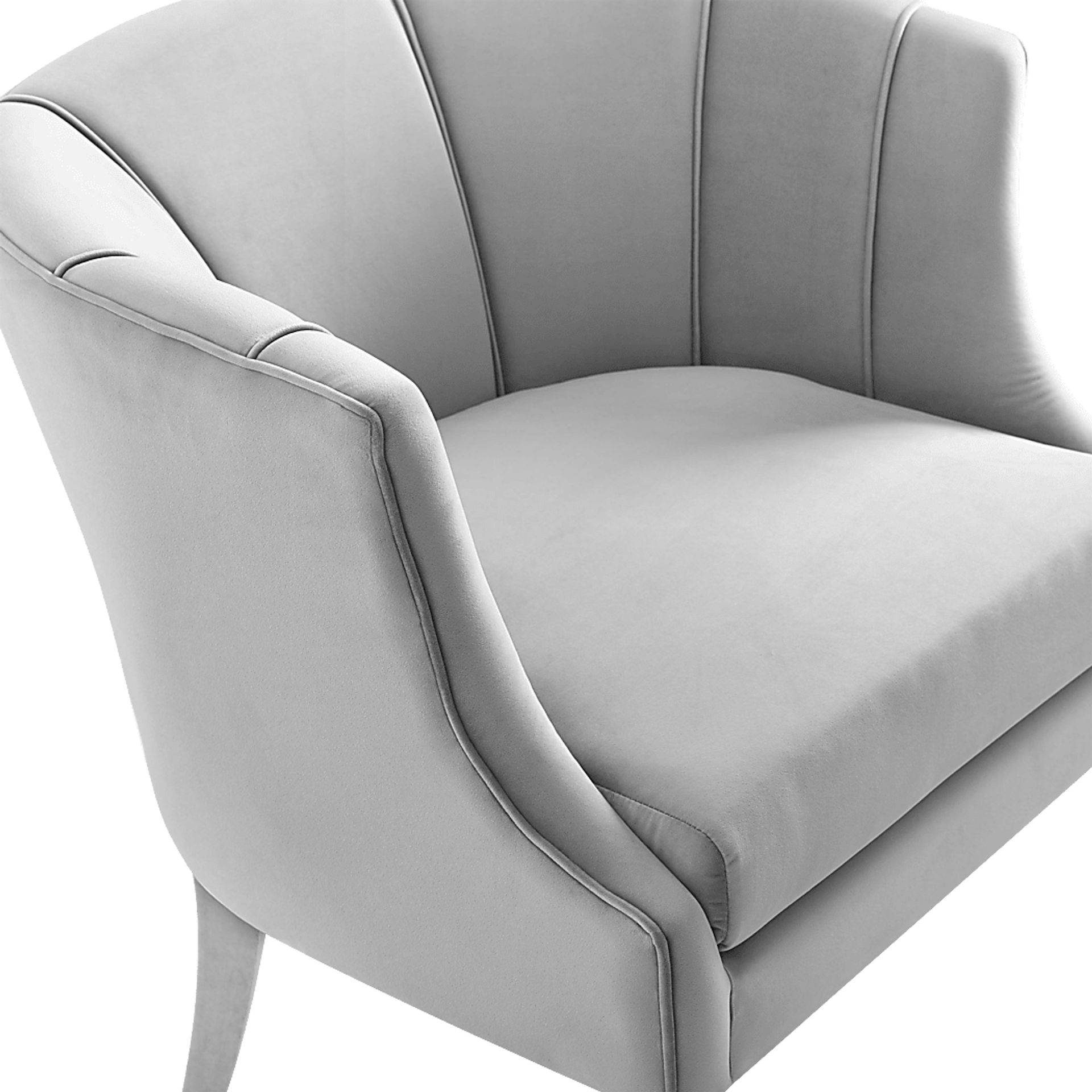 Stellera Gray Accent Chair - Image 4