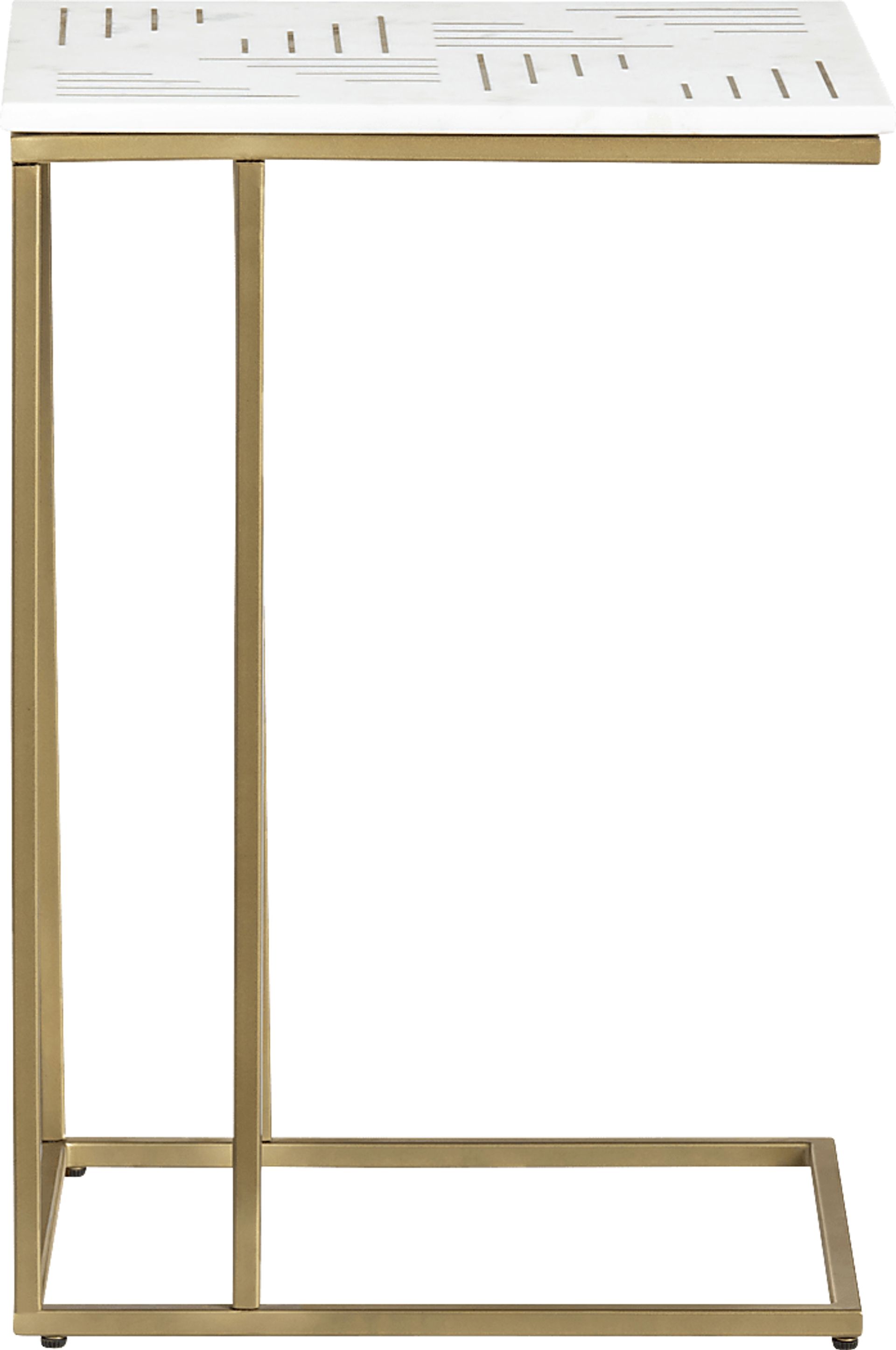 Stellmacher White End Table - Image 3