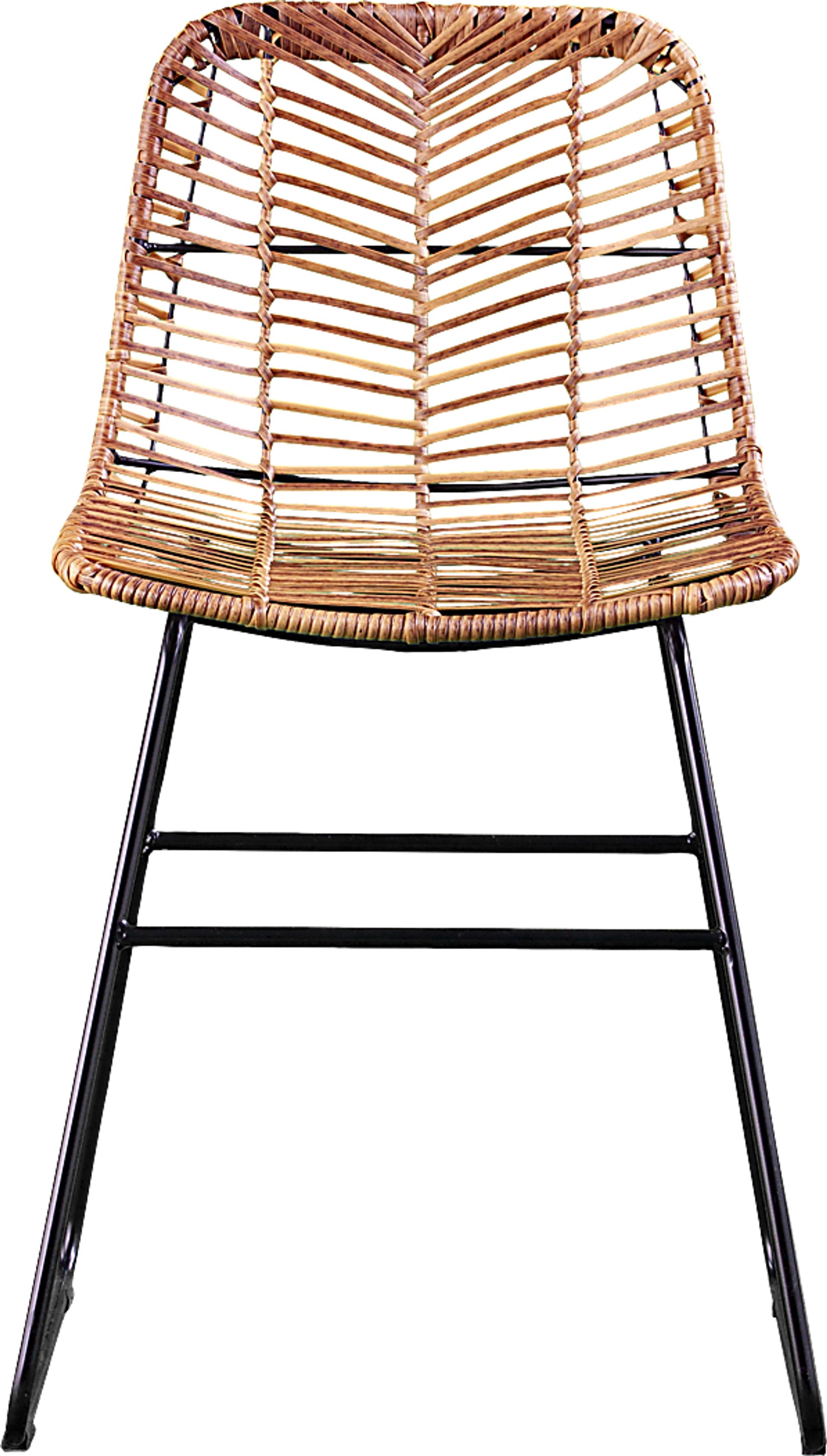 Stelly Natural Outdoor Side Chair, Set of 2 - Image 5