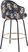 Stelnara I Black Counter Height Stool, Set of 2