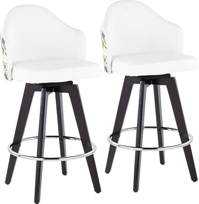 Stelnara III Black Counter Height, Set of 2 - Thumbnail - Image 1