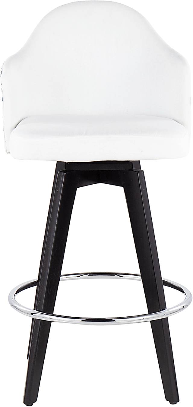 Stelnara III White Counter Height Stool, Set of 2 - Thumbnail - Image 6