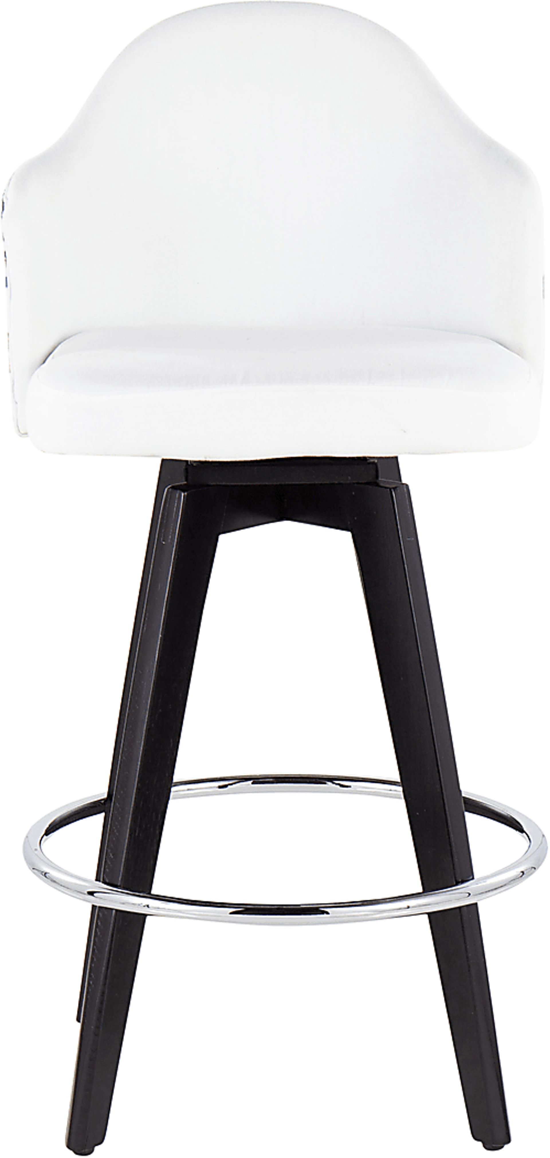 Stelnara III White Counter Height Stool, Set of 2 - Image 6