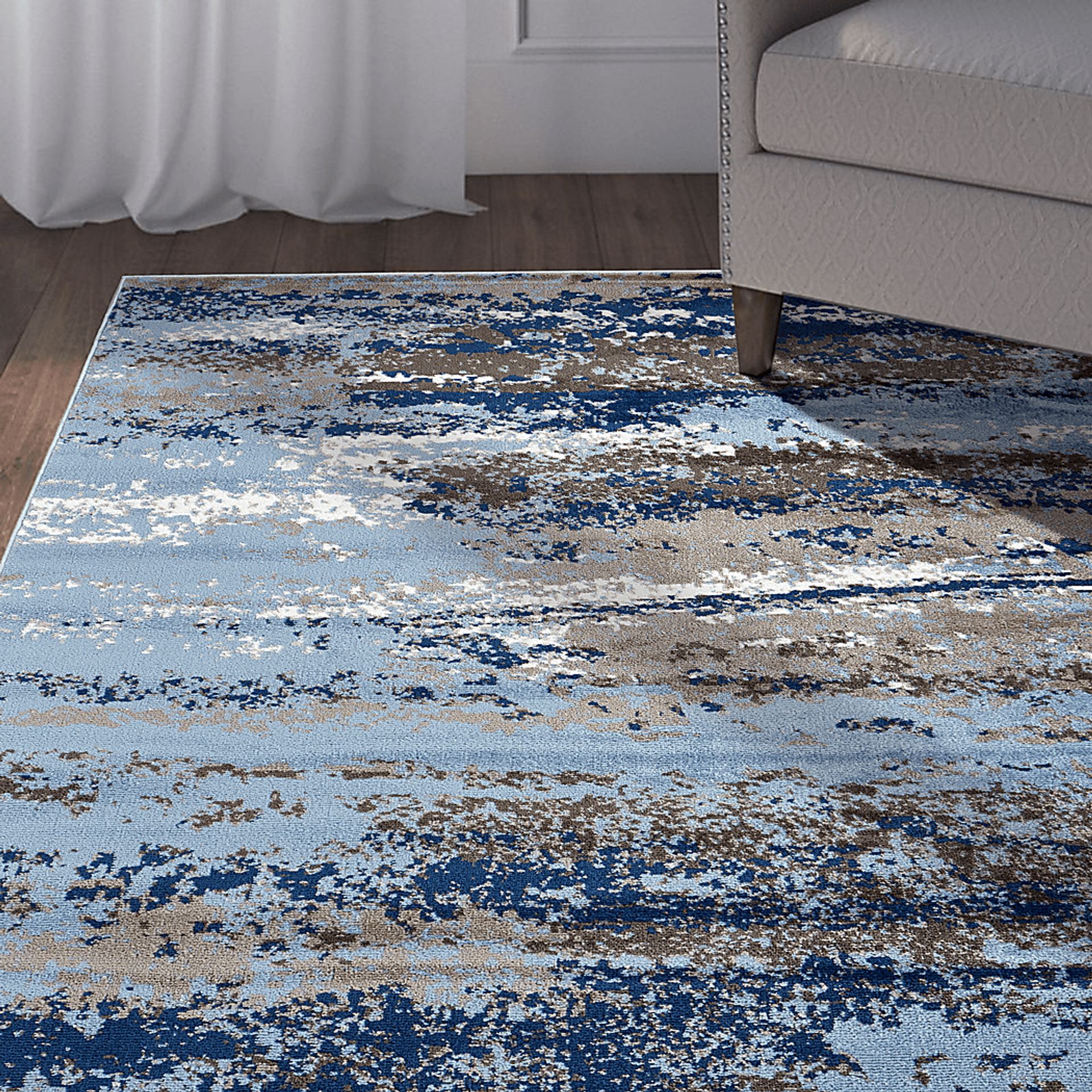 Stelosan Blue 5'2 x 7'2 Rug - Image 2