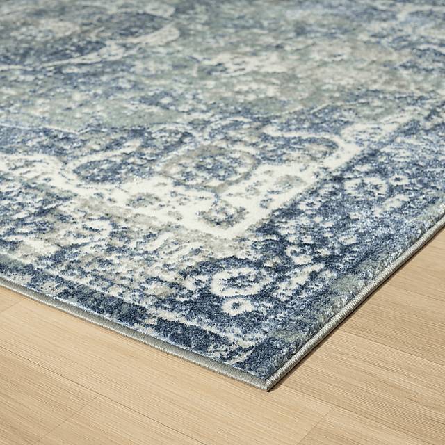 Stelosana Blue 5' x 7' Rug - Thumbnail - Image 4