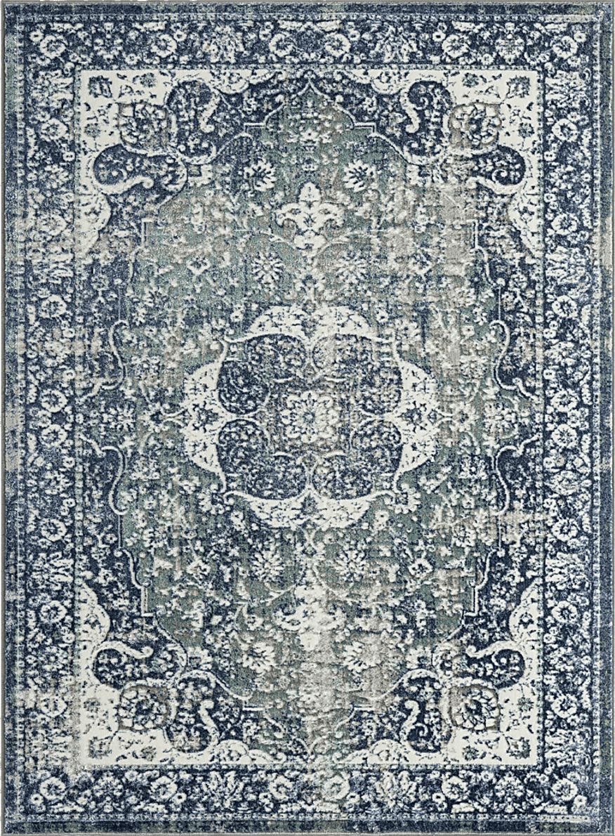 Stelosana Blue 7'5 x 9'5 Rug