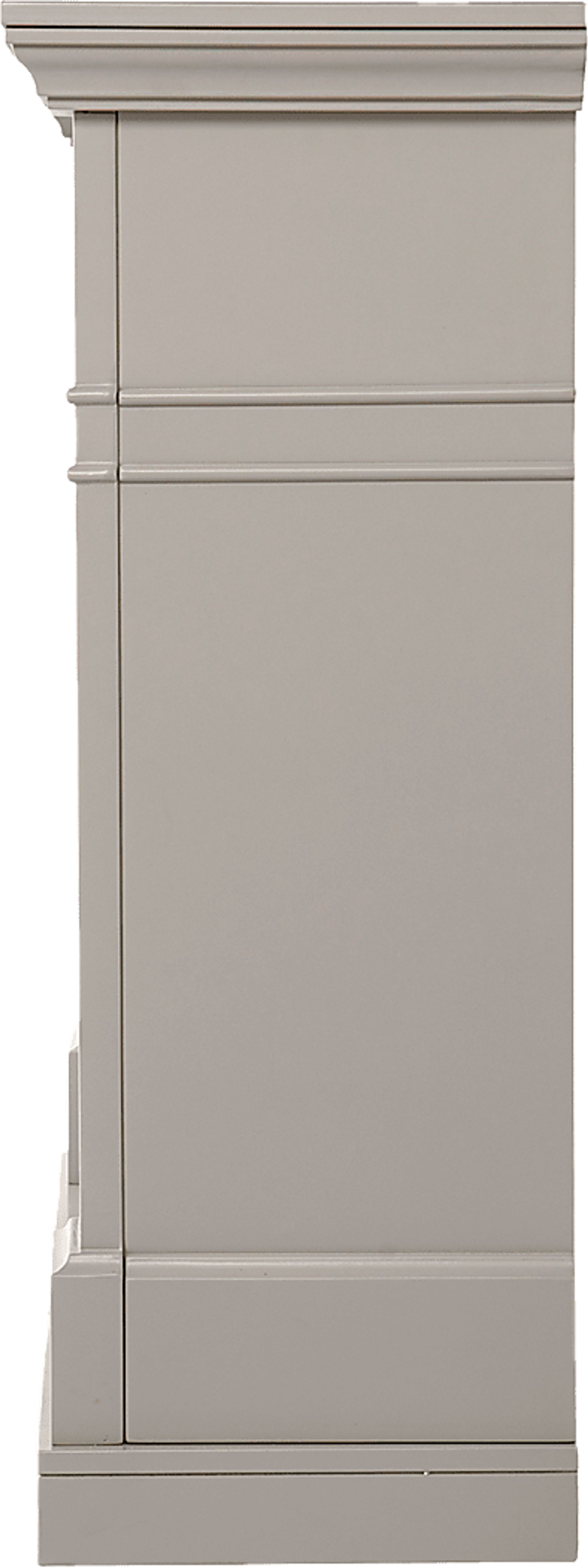 Stembridge III Gray 48 in. Console With Smart Electric Fireplace - Image 4