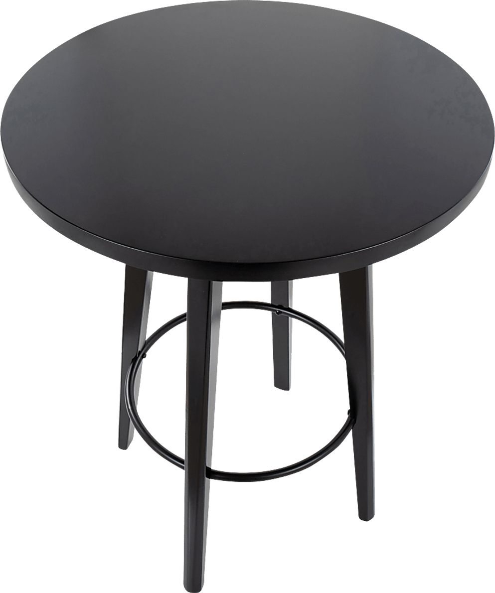 Stenele Black Counter Height Table