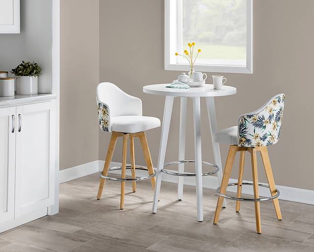 Stenele White Counter Height Table - Thumbnail - Image 2