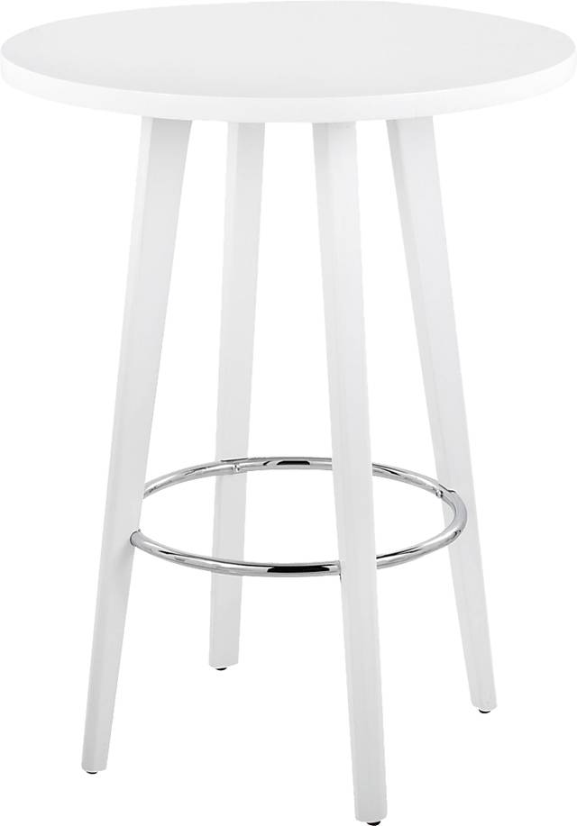 Stenele White Counter Height Table - Thumbnail - Image 4