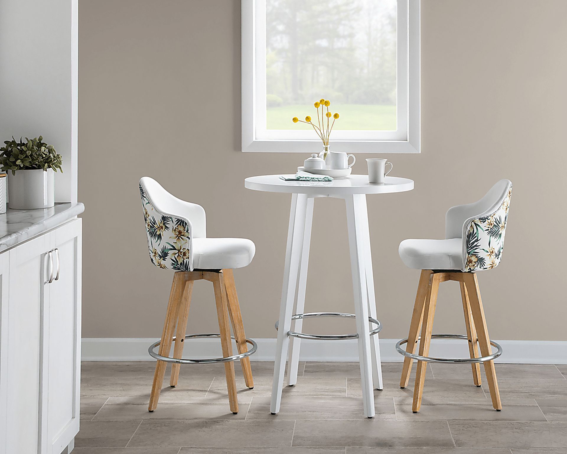 Stenele White Counter Height Table - Image 6