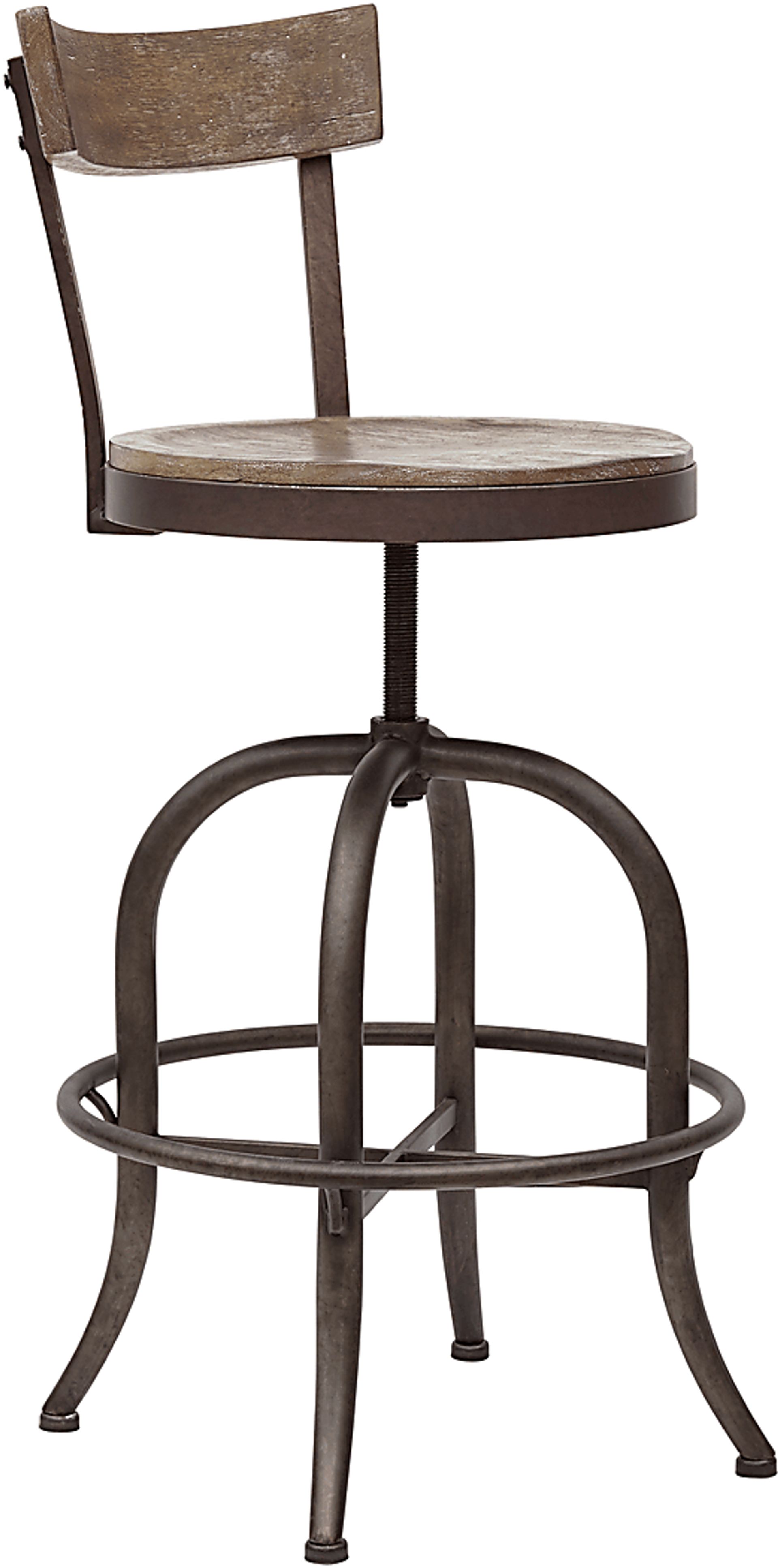 Stenera Brown Barstool - Image 3