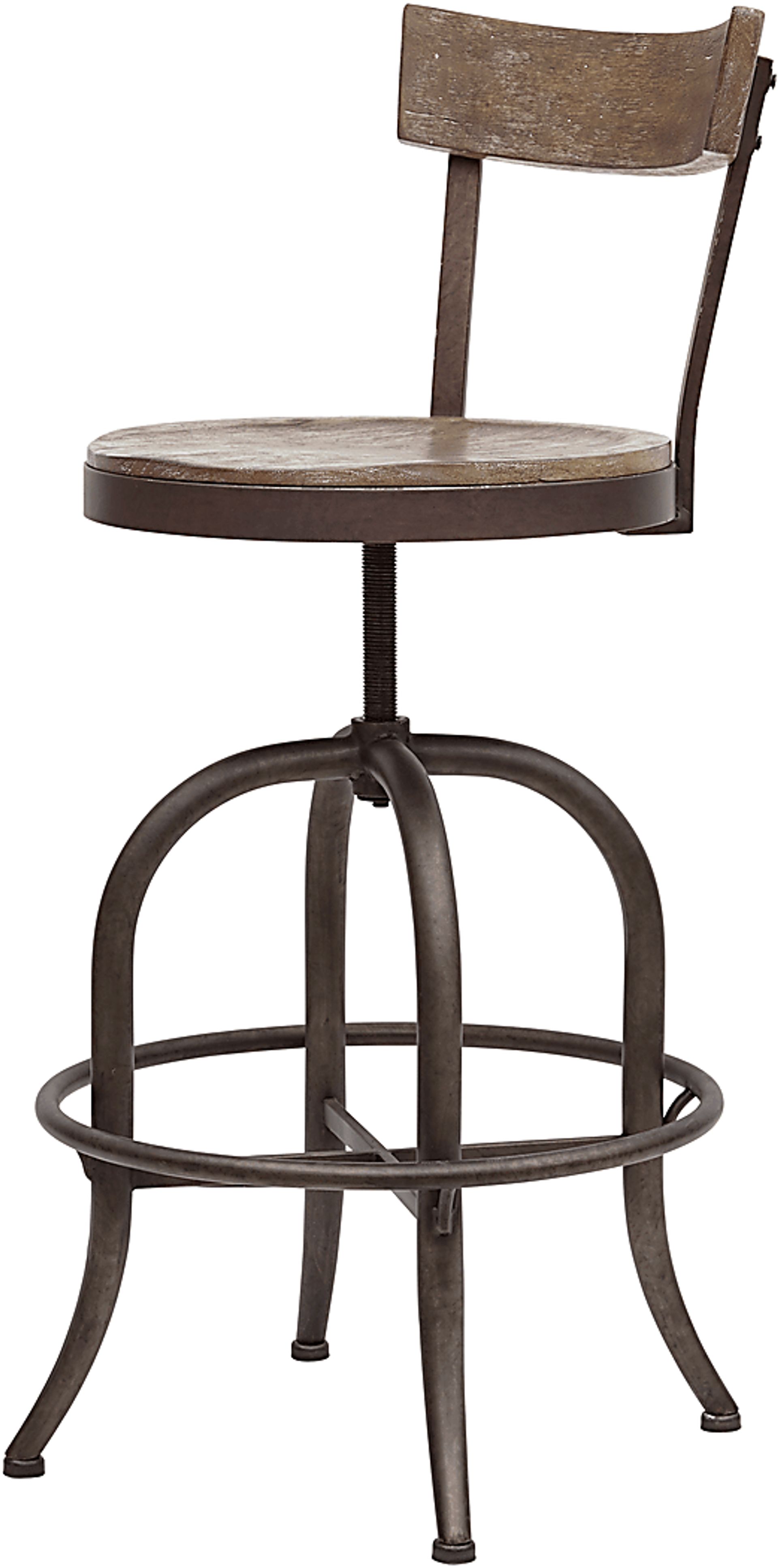 Stenera Brown Barstool - Image 5