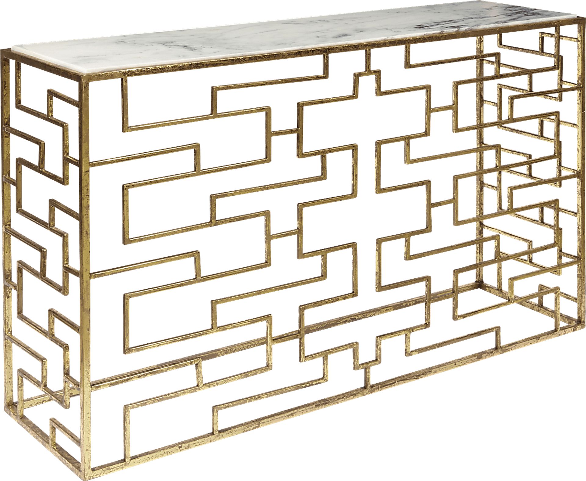 Stenhill Gold Sofa Table - Image 1