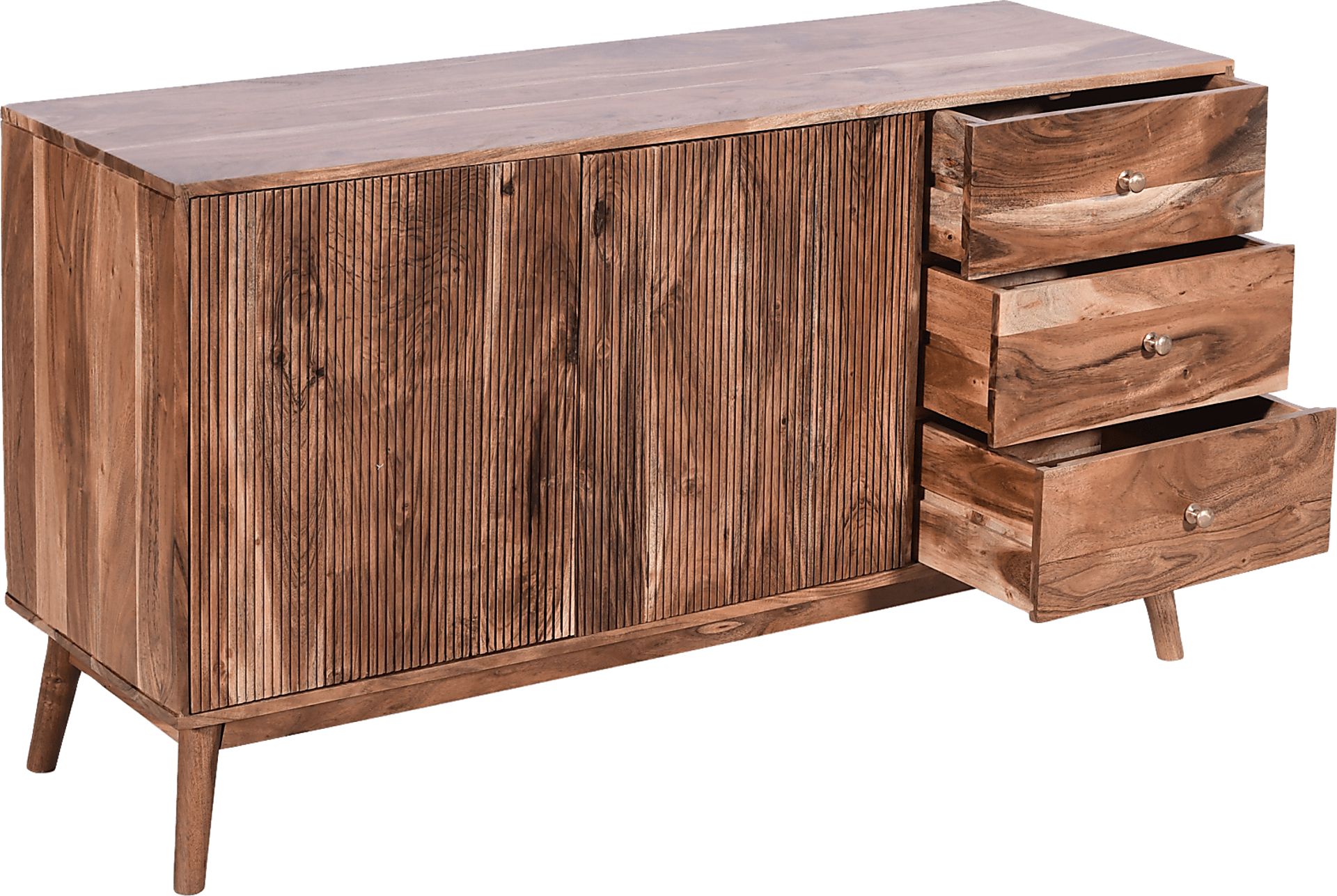 Stenlay Brown Credenza - Image 3