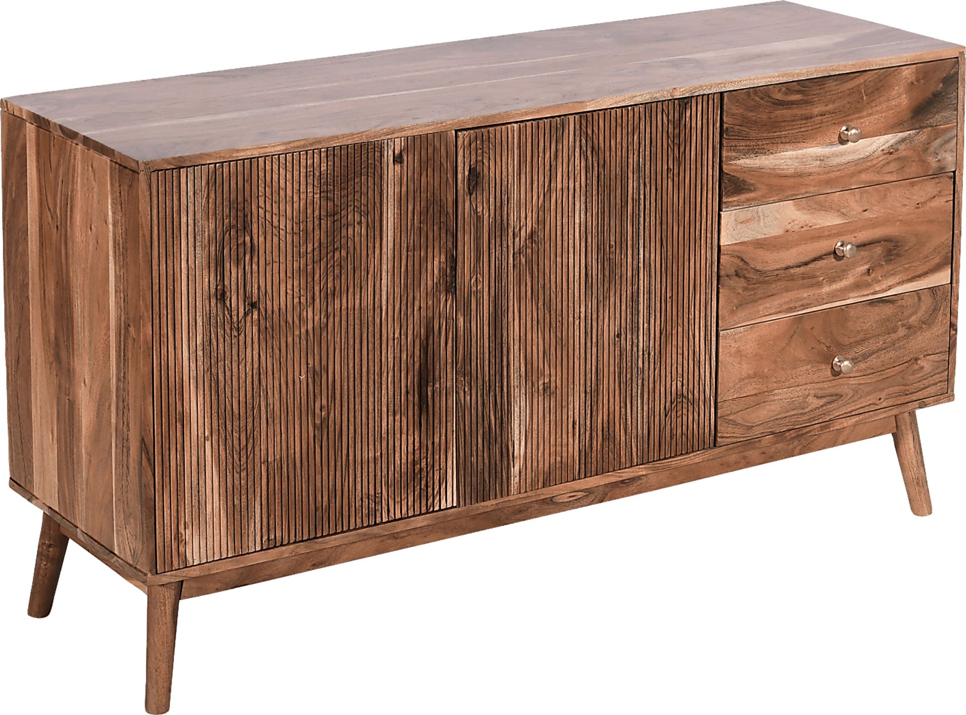 Stenlay Brown Credenza - Image 1