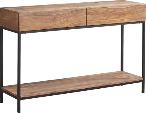 Stenlay Brown Sofa Table