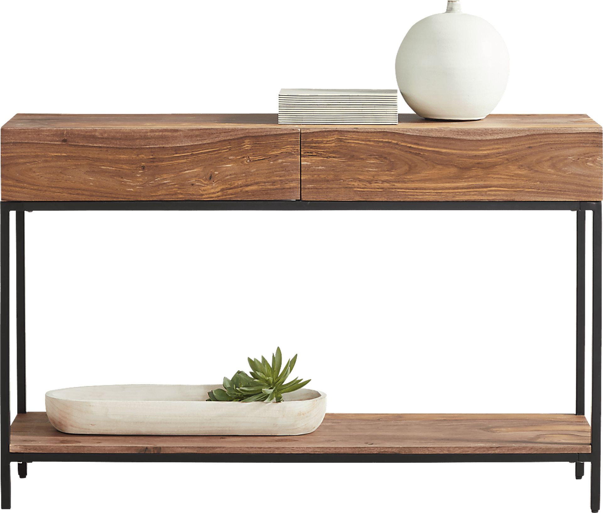 Stenlay Brown Sofa Table - Image 3