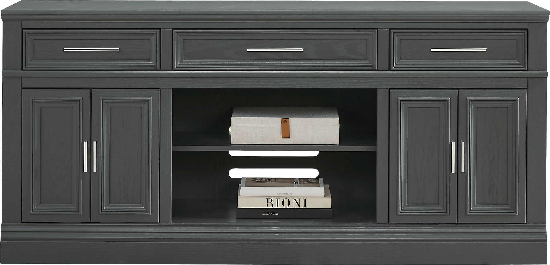 Stephenson Dark Gray 70" Console - Image 3