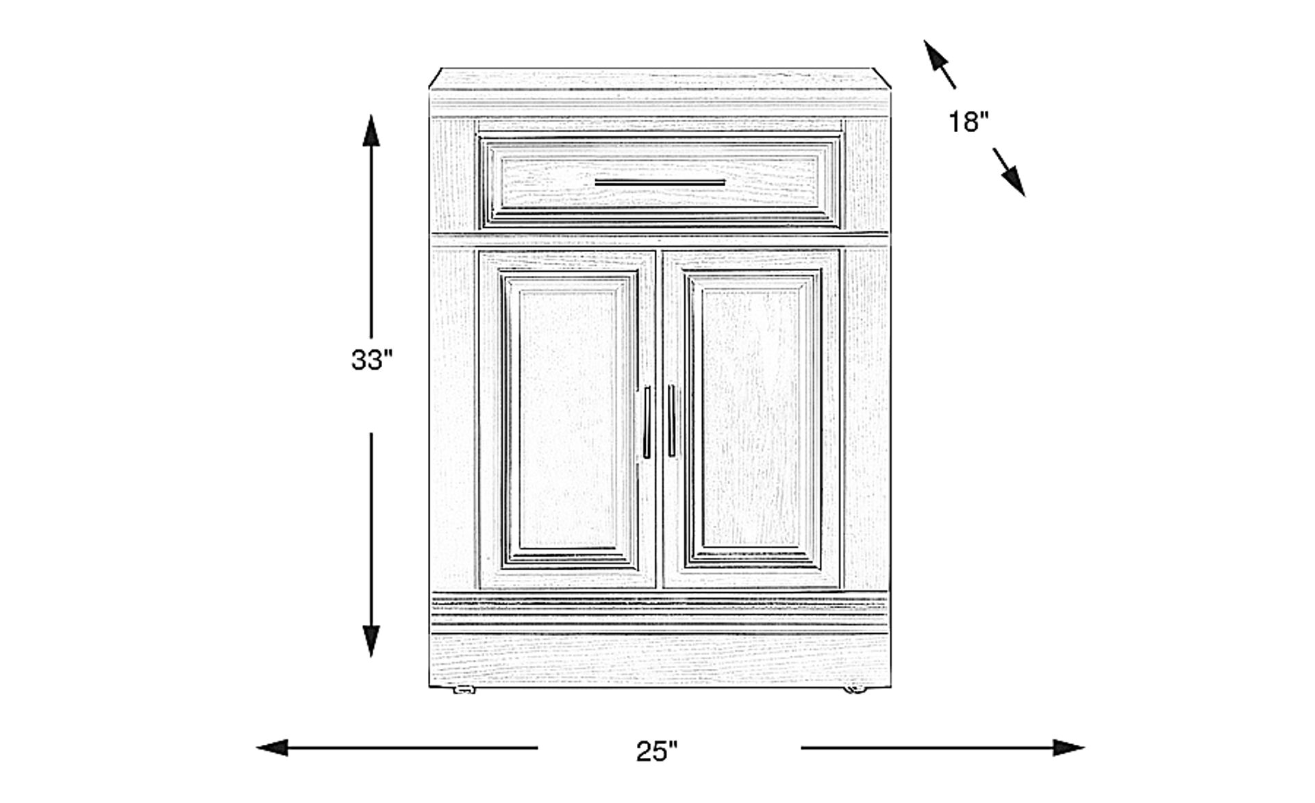 Dimension Image. Please refer to the Dimension Tab on this page for dimension details.