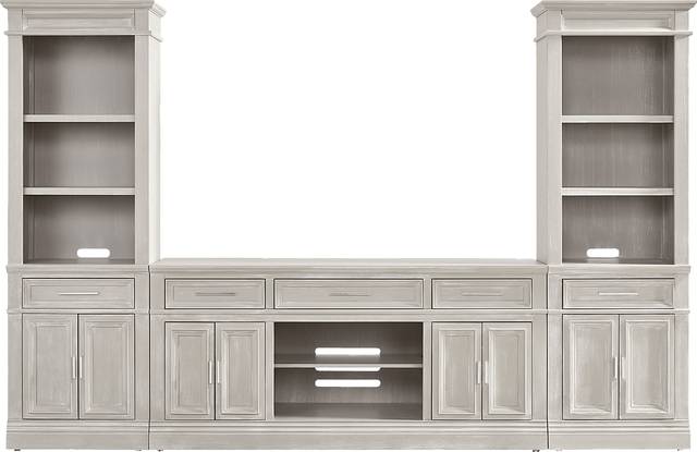 Stephenson Light Gray 3 Pc Wall Unit with 70" Console - Thumbnail - Image 1