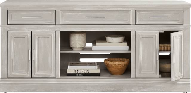 Stephenson Light Gray 70" Console - Thumbnail - Image 2