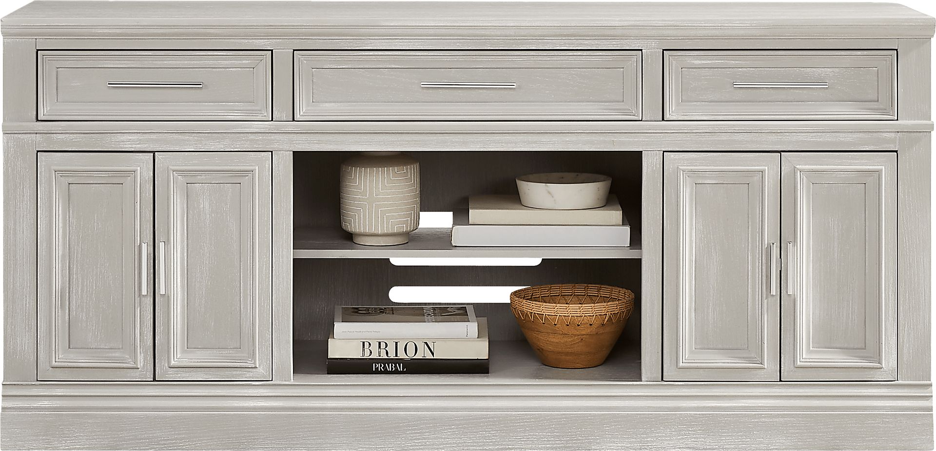 Stephenson Light Gray 70" Console - Image 3