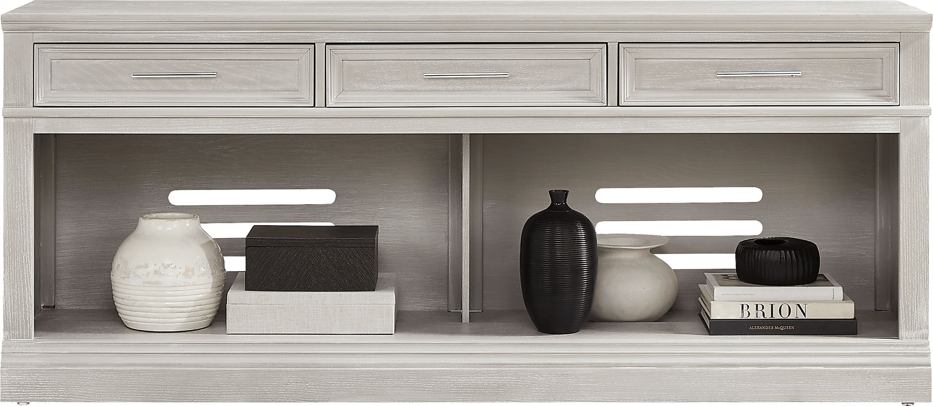 Stephenson Light Gray 78" Console - Image 2