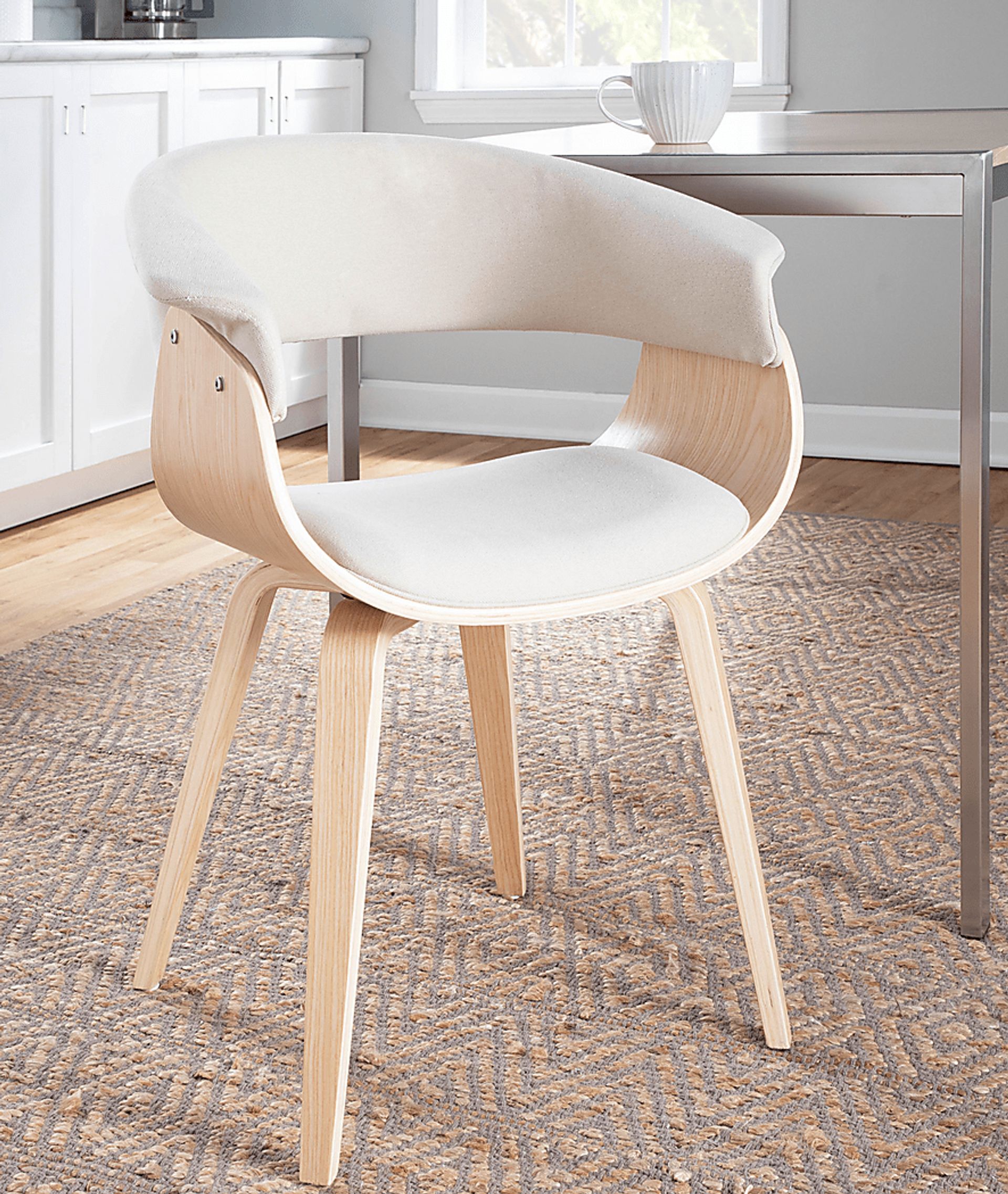 Stephora II Cream Side Chair, Set of 2 - Image 13