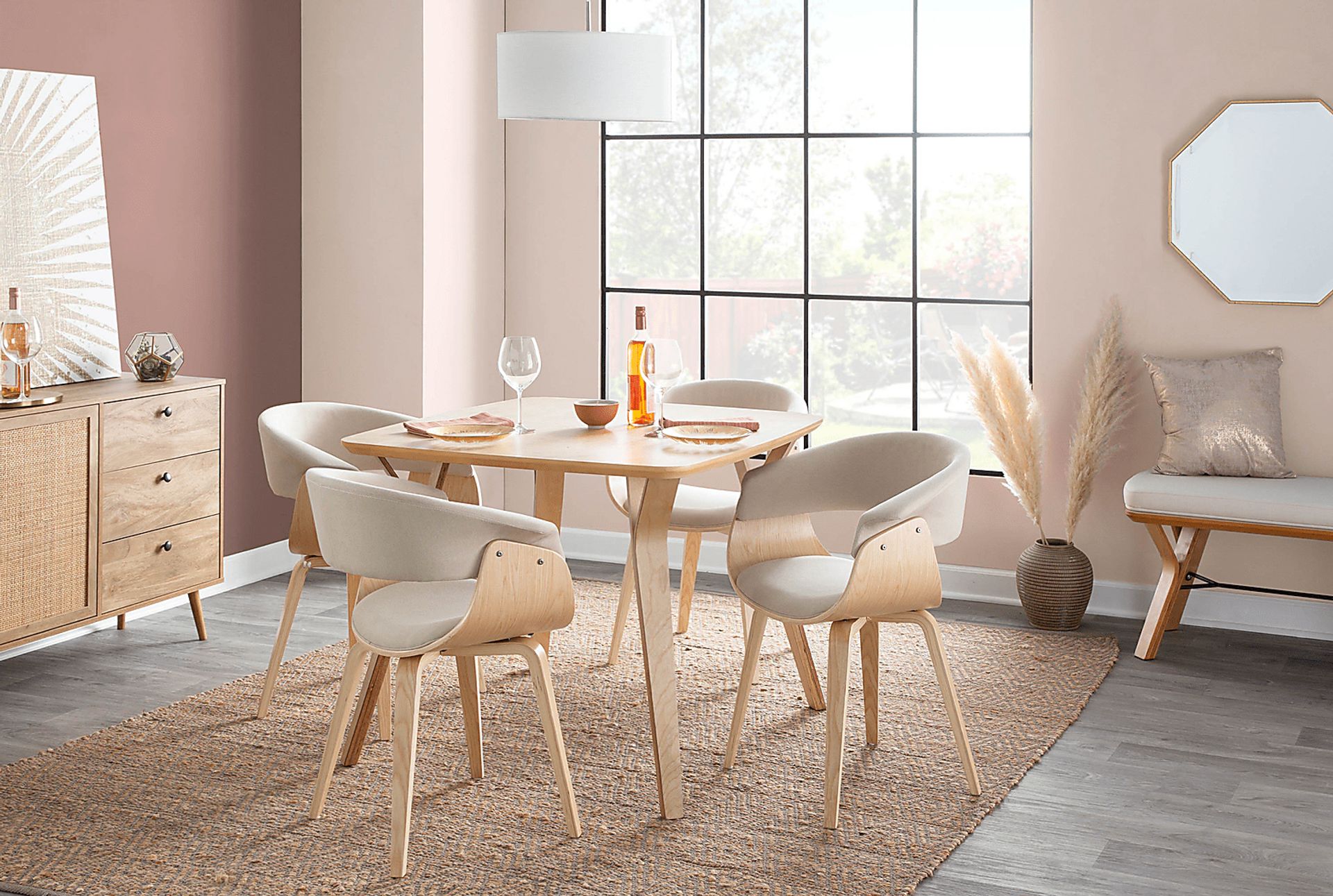 Stephora II Cream Side Chair, Set of 2 - Image 15