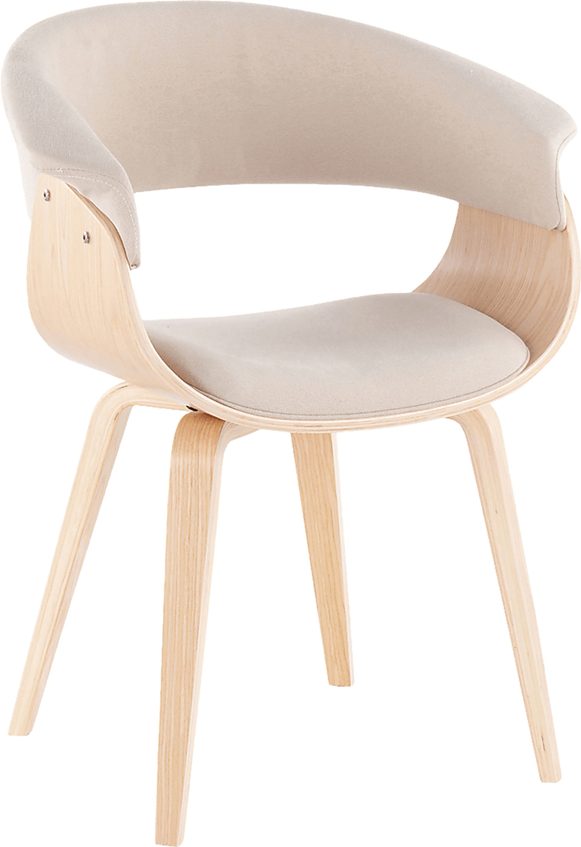 Stephora II Cream Side Chair, Set of 2 - Image 3