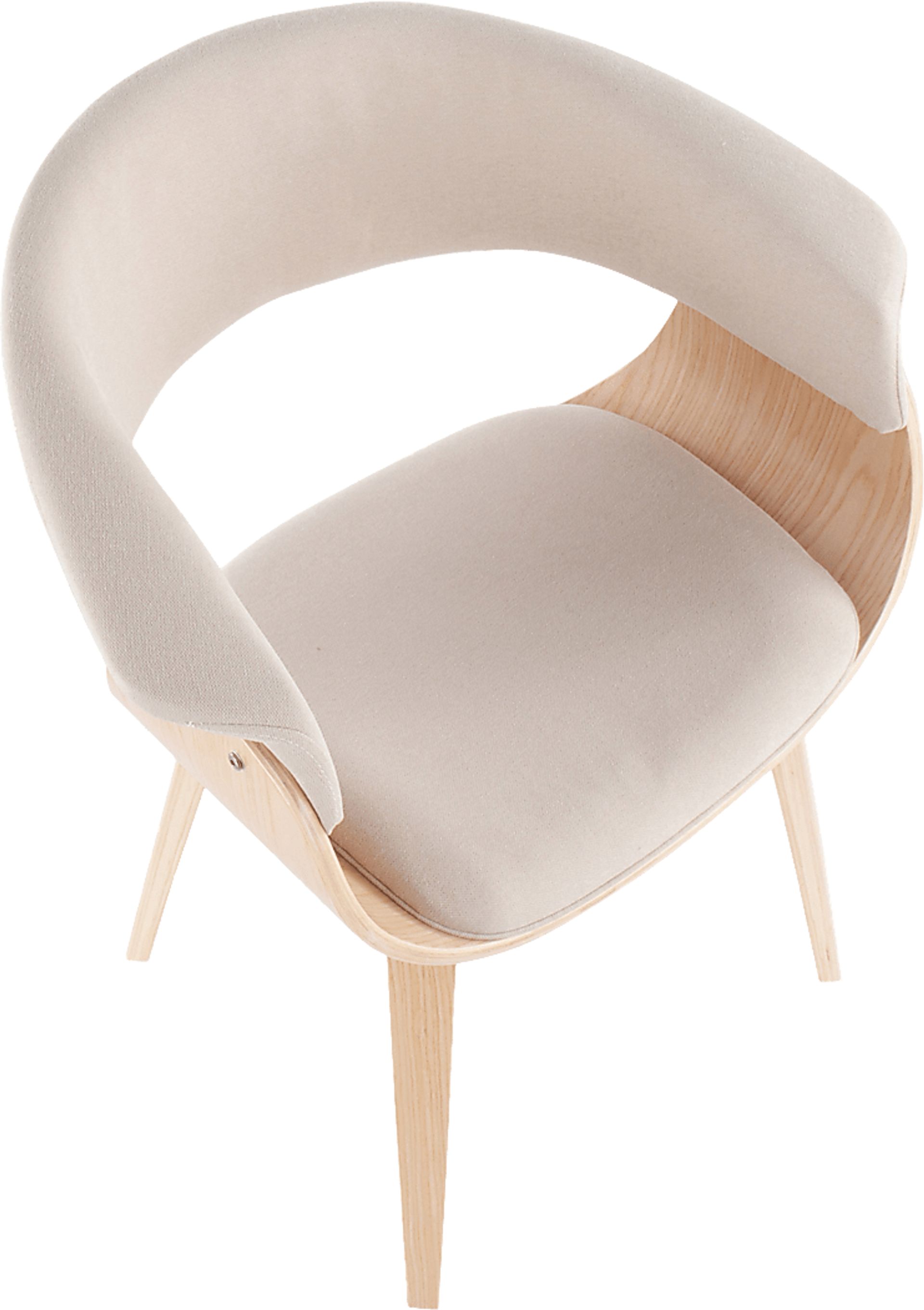 Stephora II Cream Side Chair, Set of 2 - Image 8