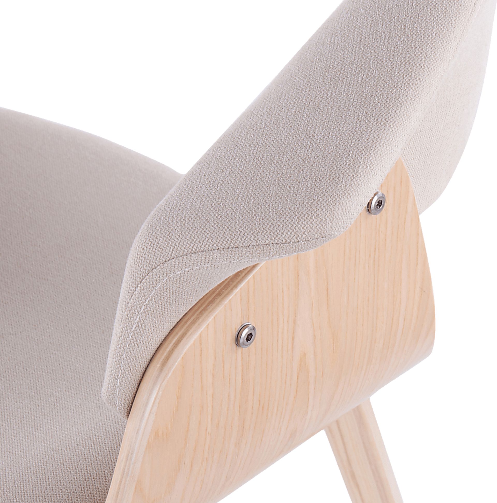 Stephora II Cream Side Chair, Set of 2 - Image 9