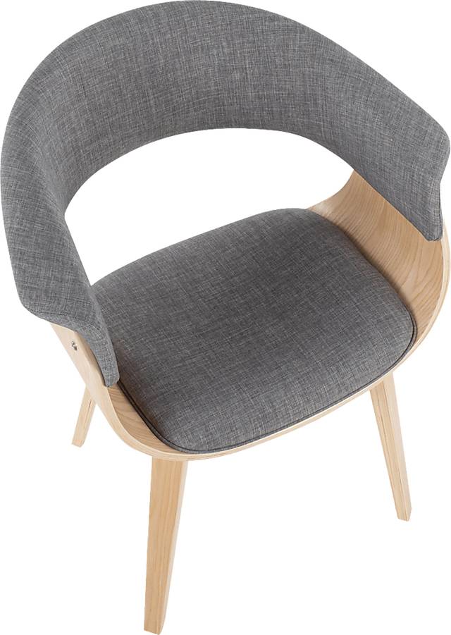 Stephora II Light Gray Accent Chair - Thumbnail - Image 1