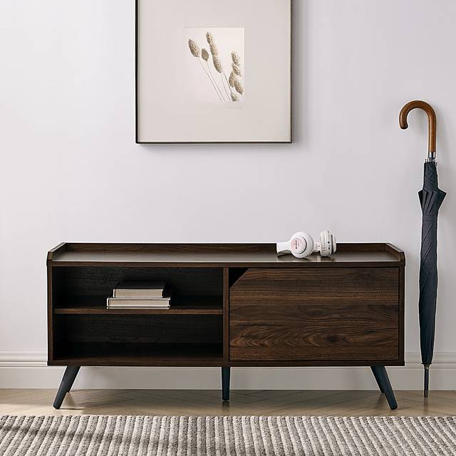 Stering Walnut Accent Bench - Thumbnail - Image 5