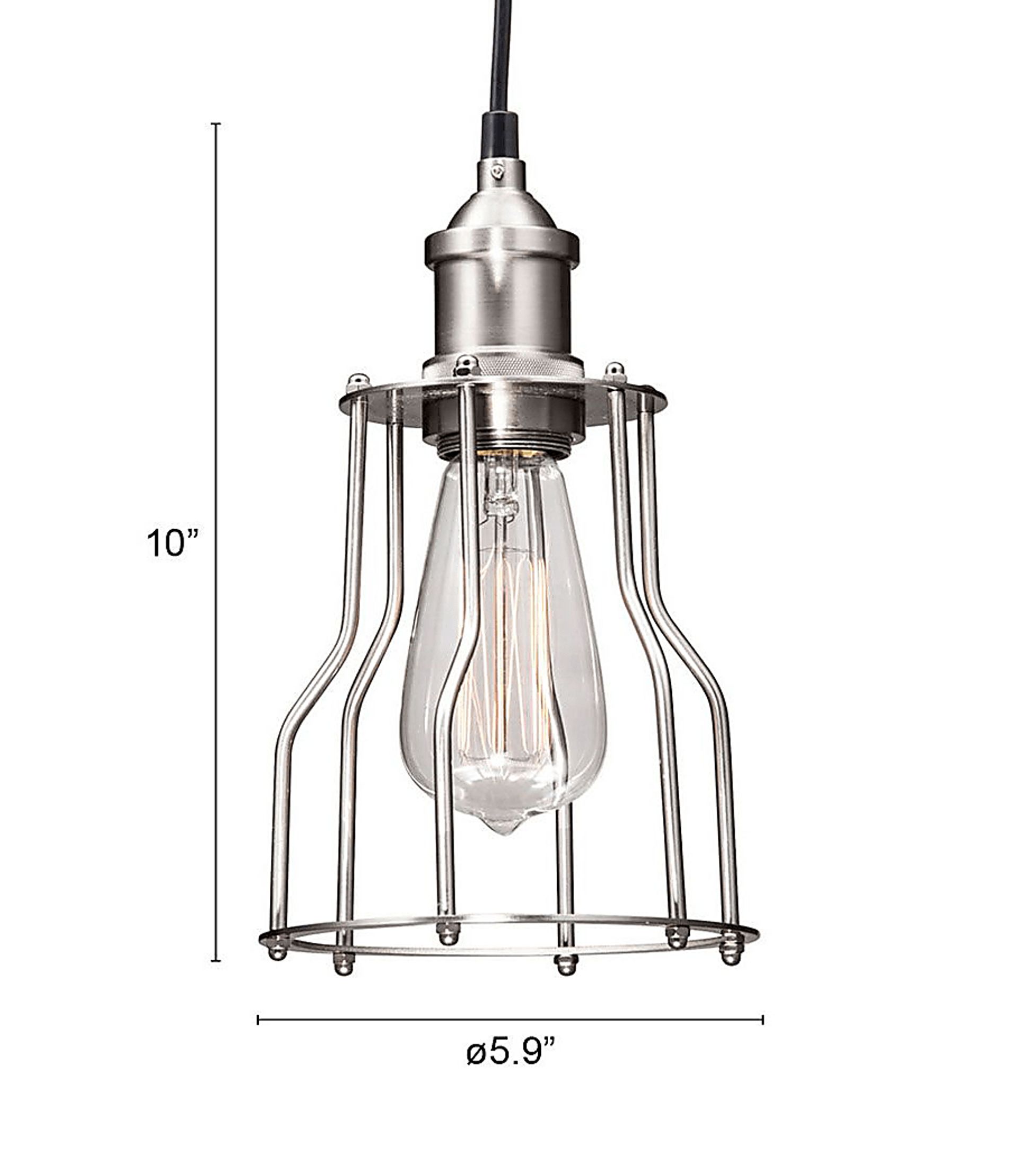 Sterling Drive Nickel Pendant - Image 5