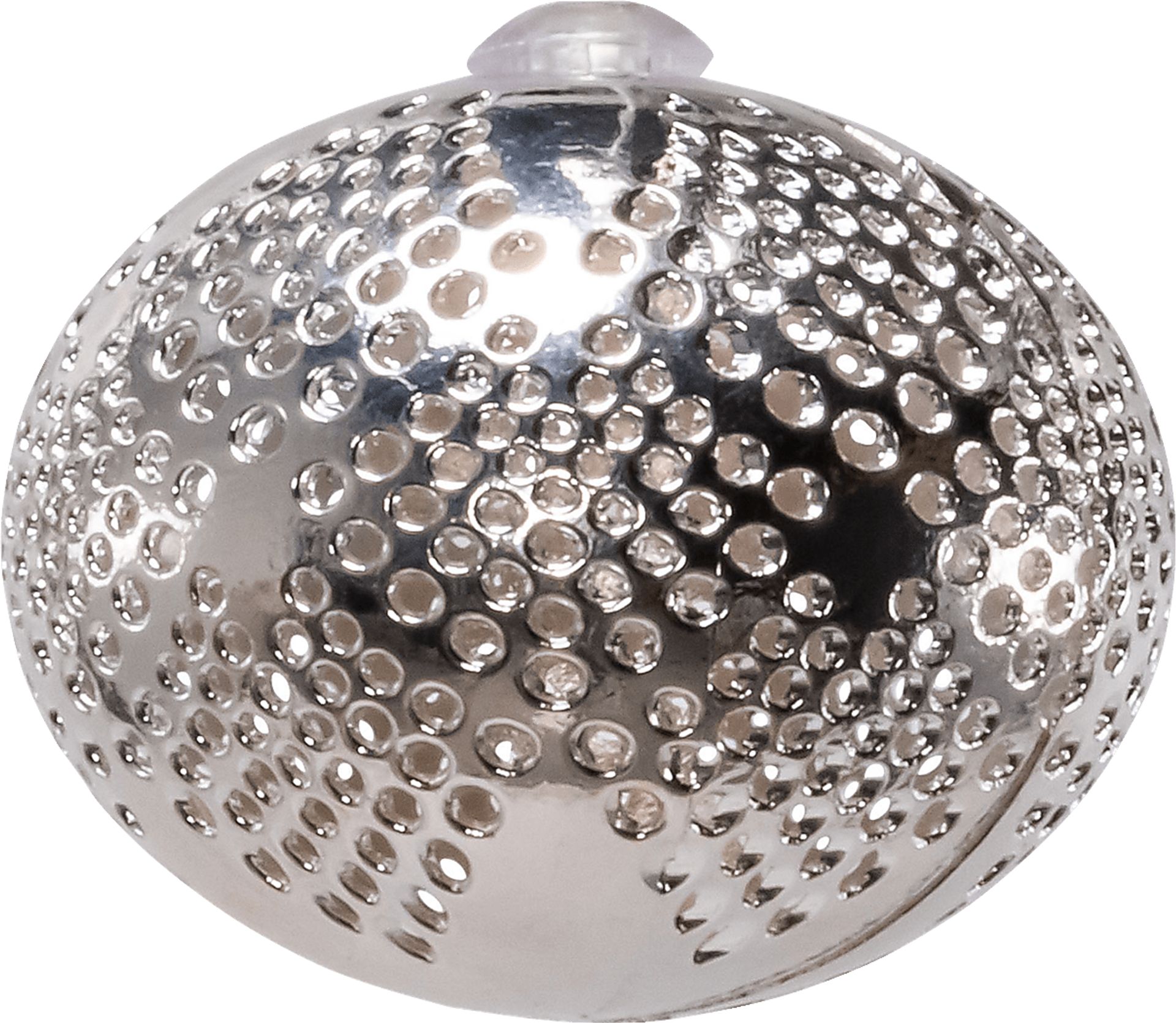 Sterling Drops Silver Outdoor Solar String Lights - Image 2