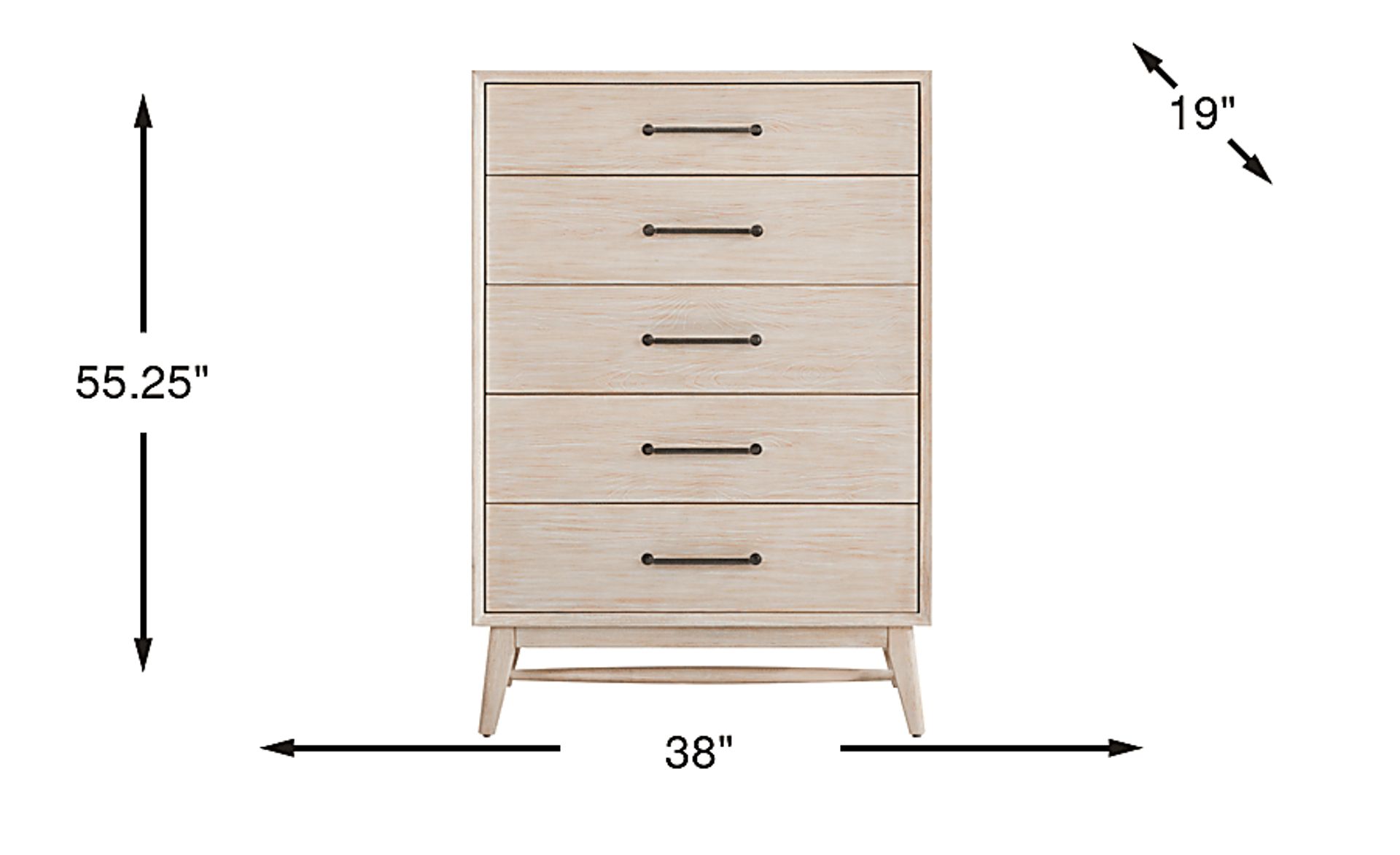 Dimension Image. Please refer to the Dimension Tab on this page for dimension details.