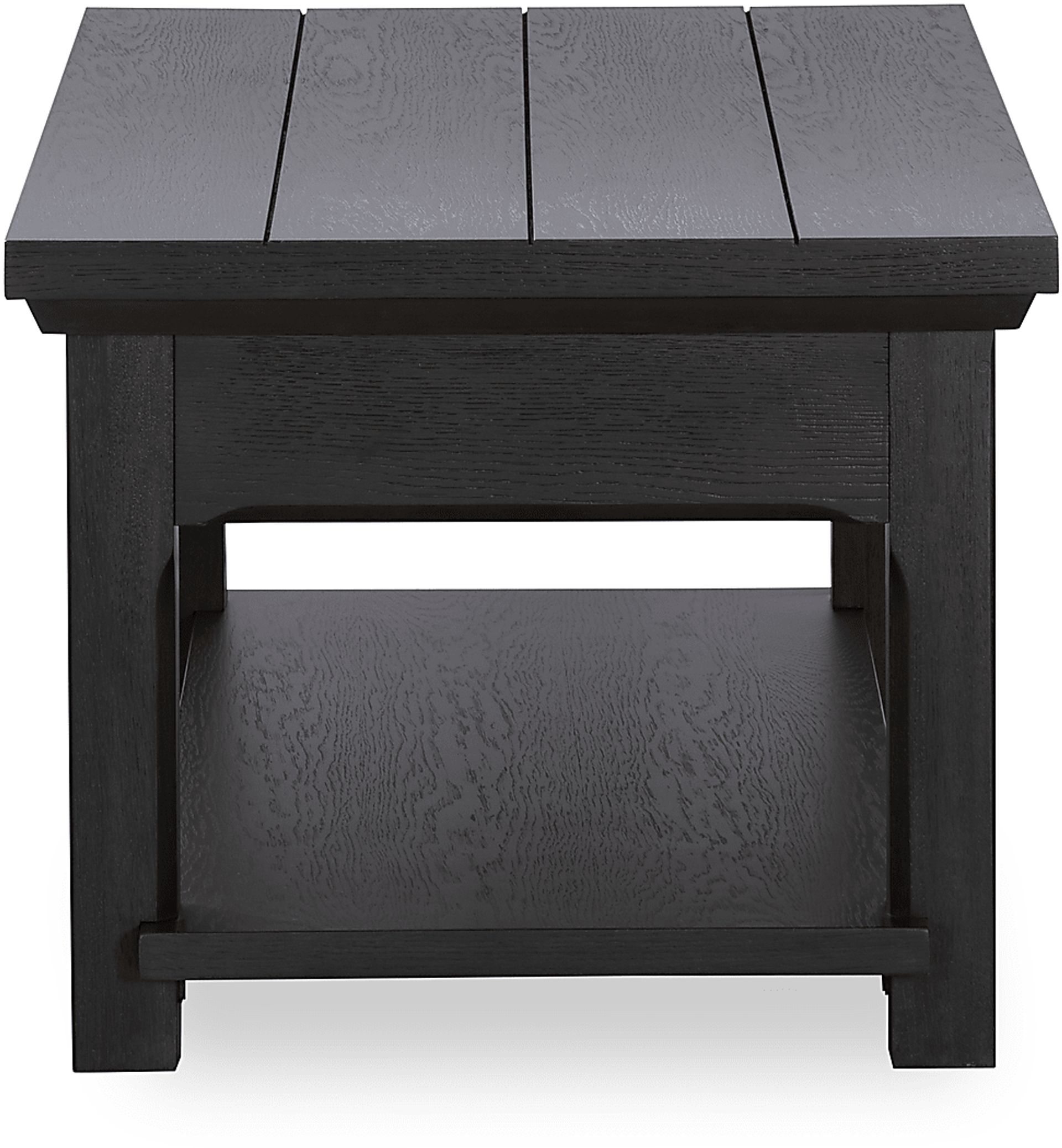Sterncrest Black 2 Drawer Cocktail Table - Image 4