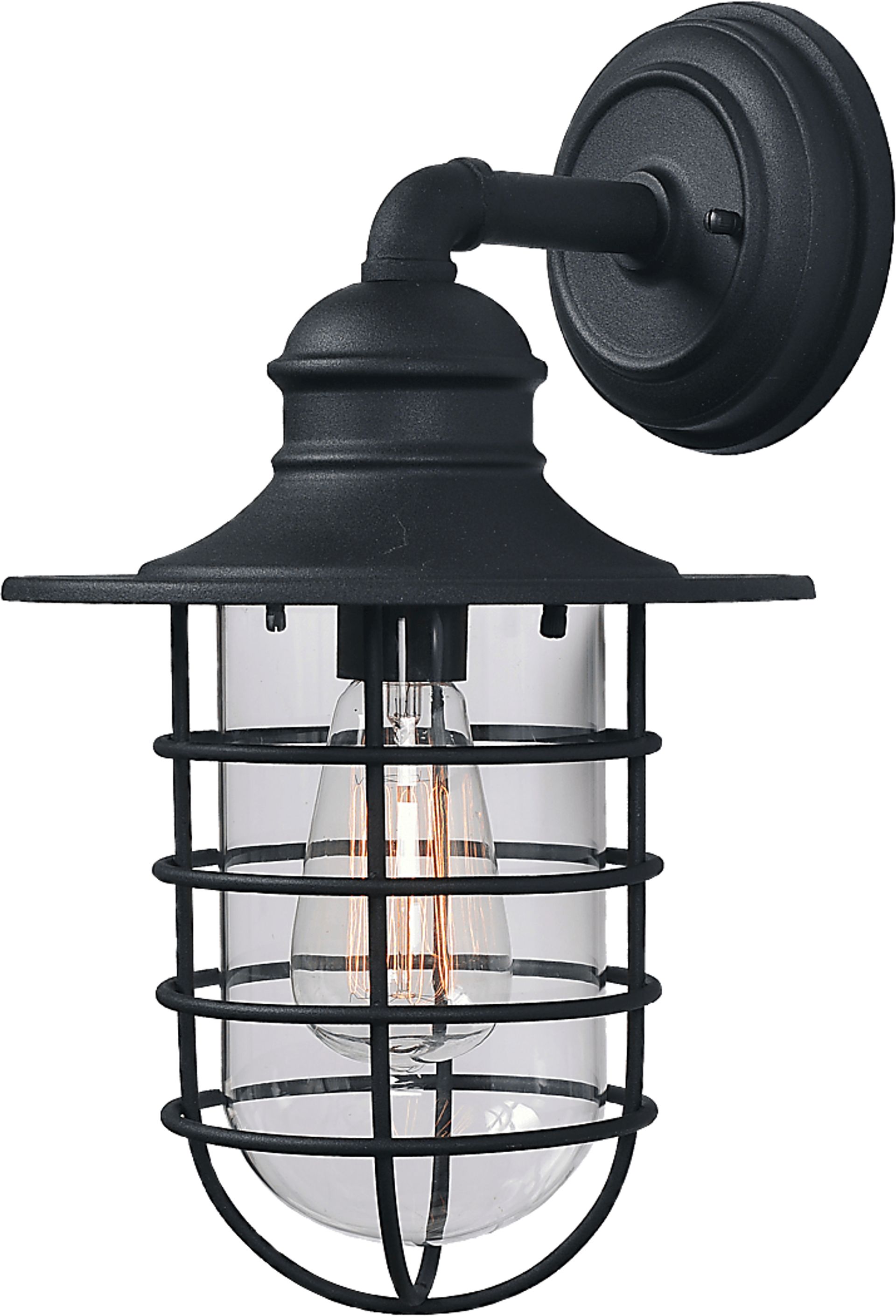 Sternly Edge Charcoal Sconce - Image 1