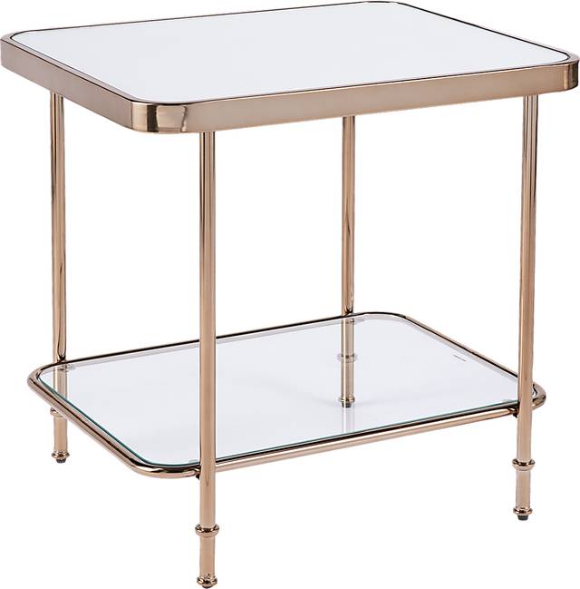 Sterrett Champagne End Table - Thumbnail - Image 1