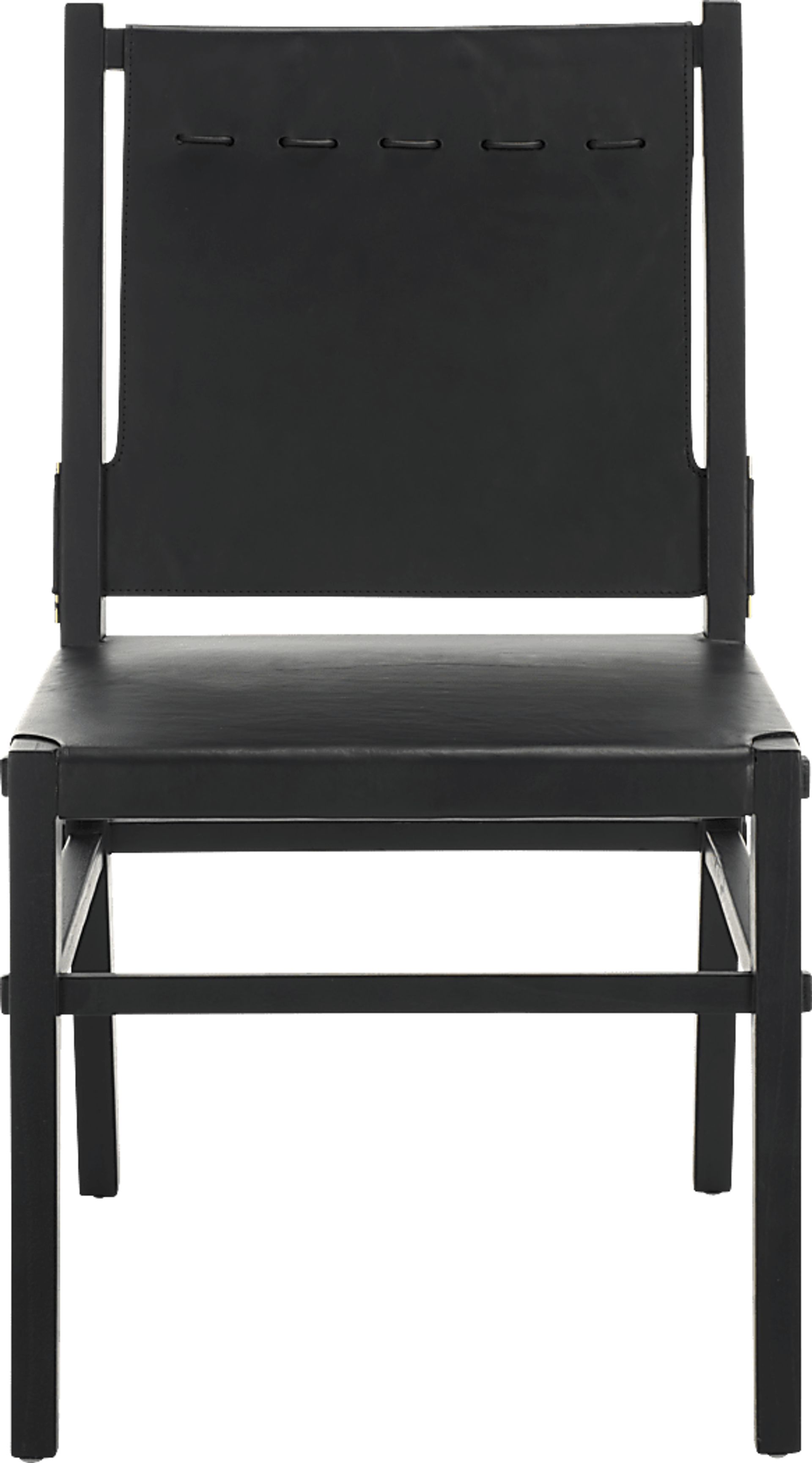 Stetsen Black Side Chairs, Set of 2 - Image 4