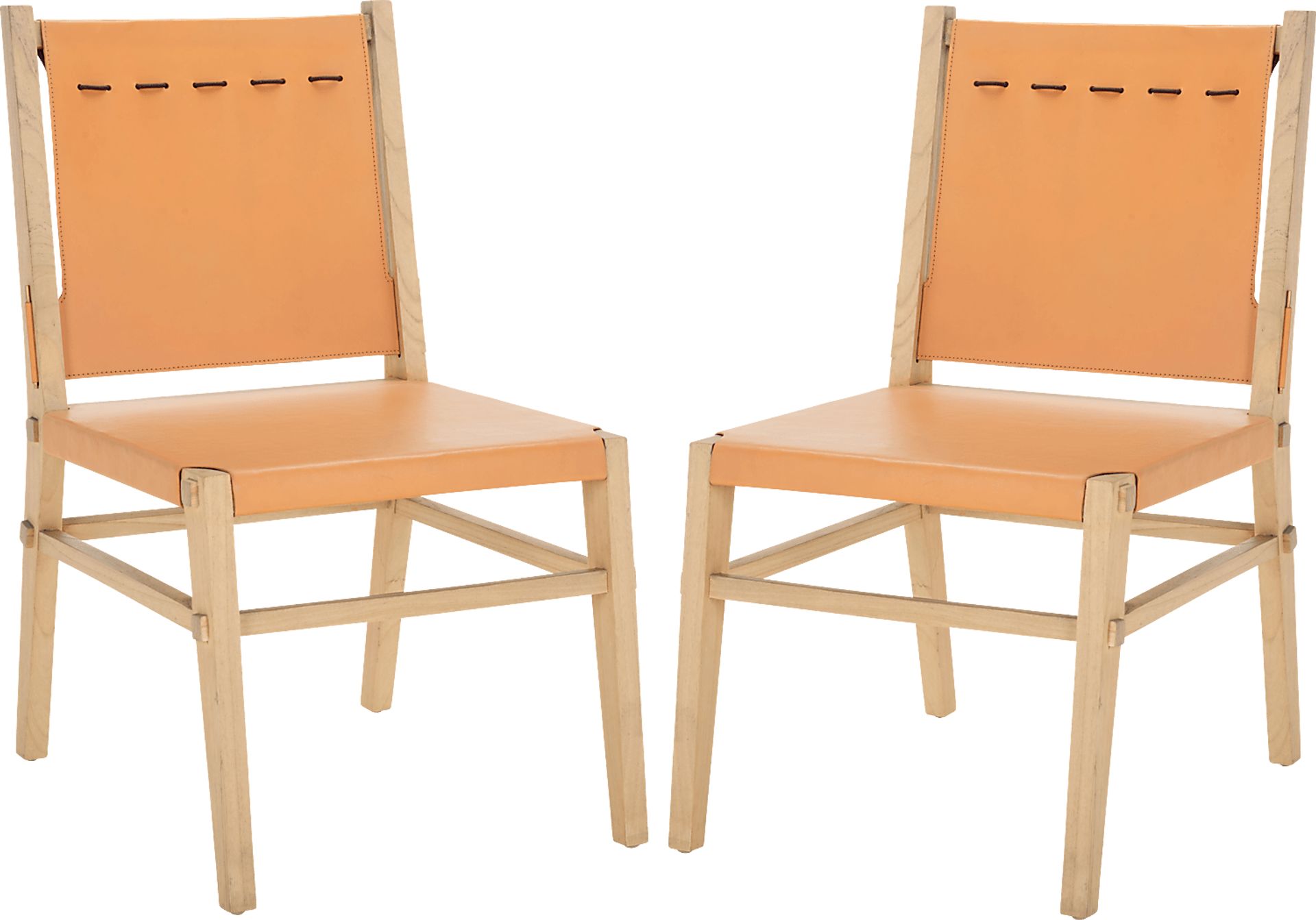 Stetsen Tan Side Chairs, Set of 2 - Image 1