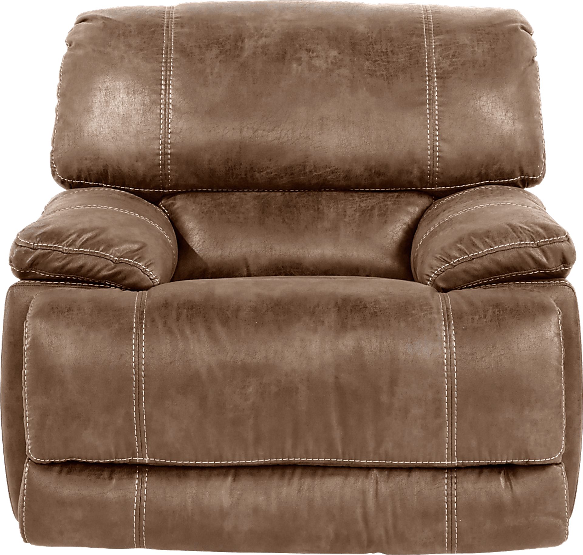 Stetson Ridge Brown Glider Recliner - Image 2
