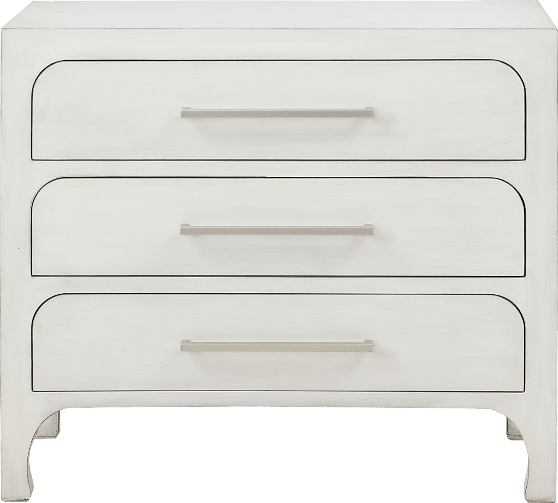 Stevedores White Accent Cabinet - Image 3