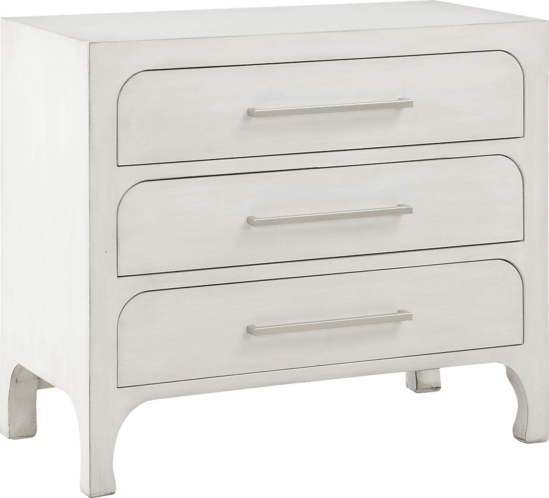 Stevedores White Accent Cabinet - Image 1