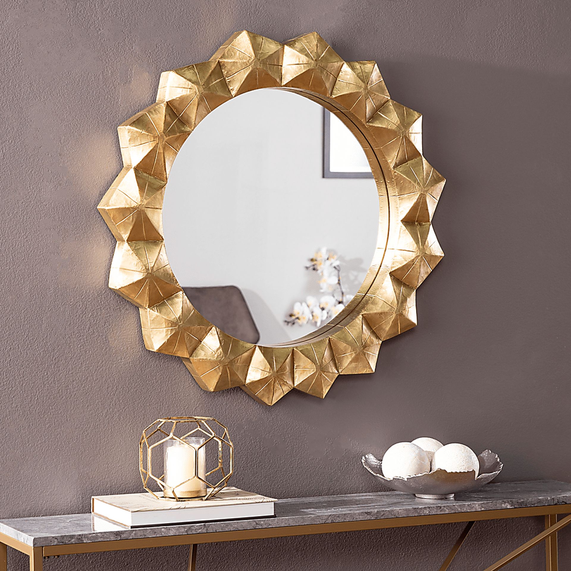 Stevendale Brass Mirror - Image 4